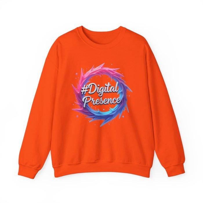 #DigitalPresence Unisex Heavy Blend™ Crewneck Sweatshirt - Stylish Comfort for Creative Minds - Image 12