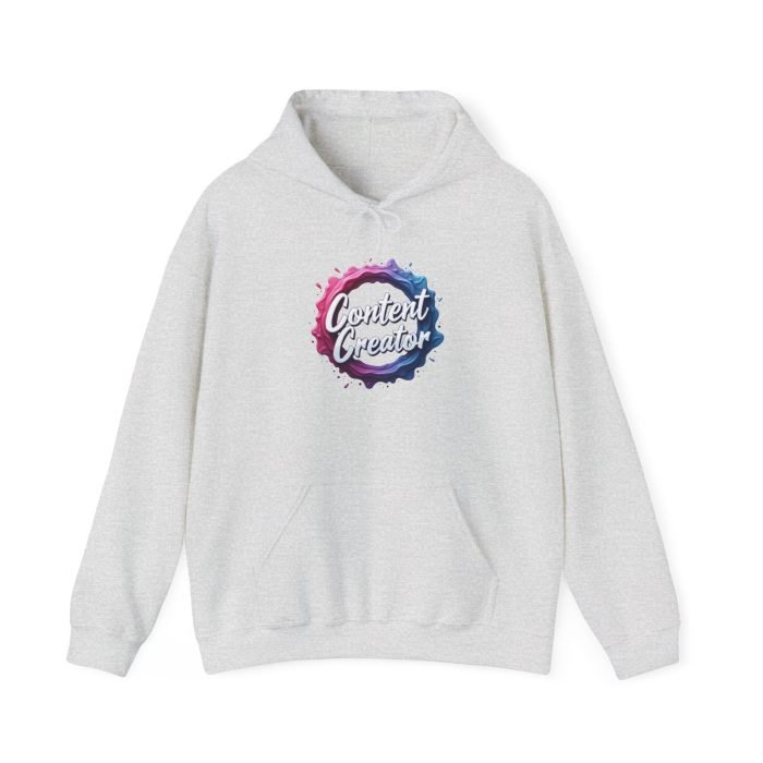 #Content Creator Hoodie - Unisex Heavy Blend Sweatshirt - Image 8