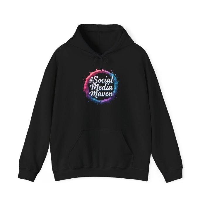 #SocialMediaMaven Unisex Heavy Blend Hooded Sweatshirt - Image 10
