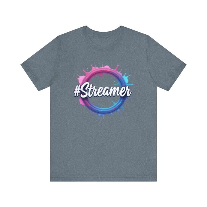 #Streamer Unisex Jersey Tee - Cool Casual Wear for Gamers & Creators - Image 23
