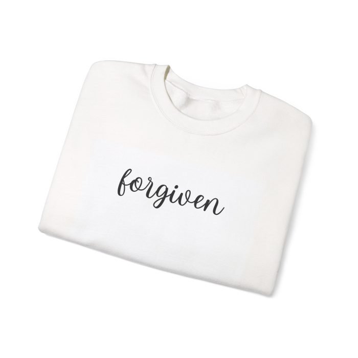 Forgiven Unisex Heavy Blend™ Crewneck Sweatshirt - Cozy Casual Wear for Everyday Inspiration - Image 3