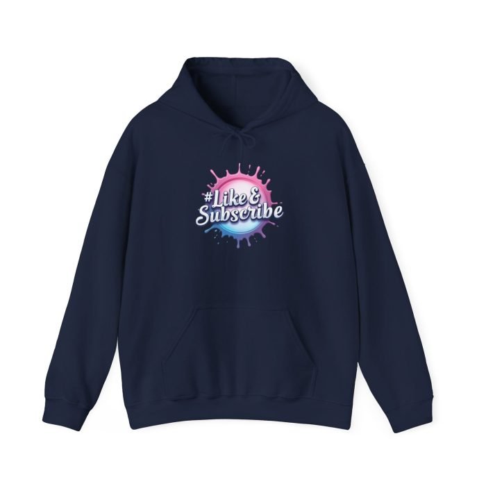 #Like & Subscribe Hoodie - Unisex Heavy Blend™ Sweatshirt - Image 18