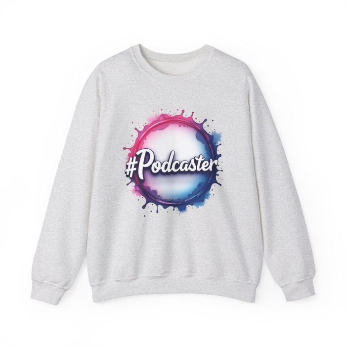 #Podcaster Unisex Heavy Blend™ Crewneck Sweatshirt - Perfect Gift for Podcast Lovers - Image 8