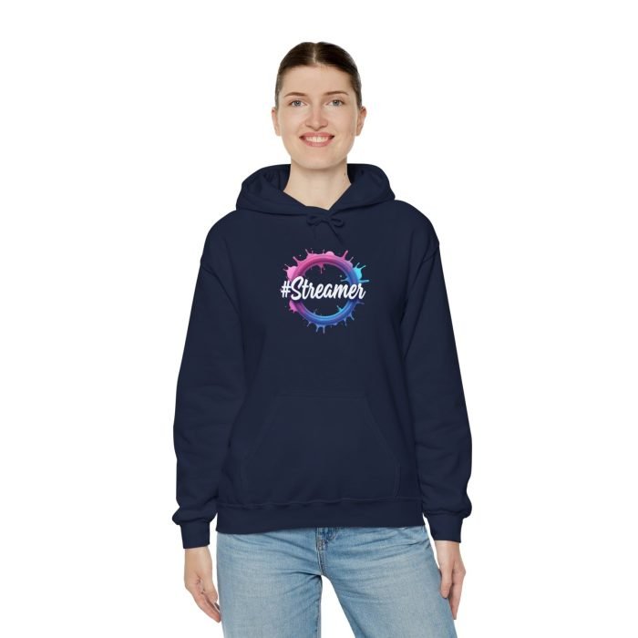 #Streamer Unisex Heavy Blend™ Hoodie – Perfect for Gamers and Content Creators - Image 4