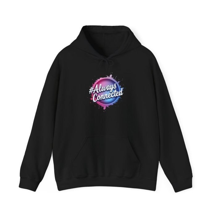 #Always Connected Hoodie - Unisex Heavy Blend Sweatshirt - Perfect Gift for Friends & Family - Image 8