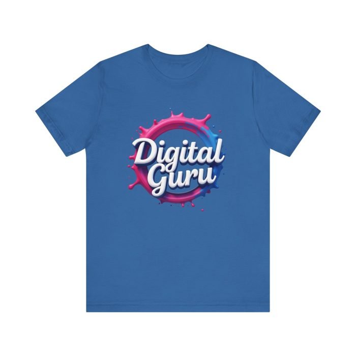 #Digital Guru Unisex Jersey Tee - Creative, Casual Style for Tech Enthusiasts - Image 21