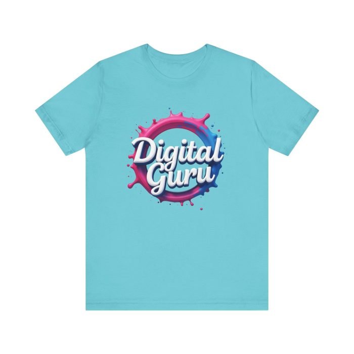 #Digital Guru Unisex Jersey Tee - Creative, Casual Style for Tech Enthusiasts