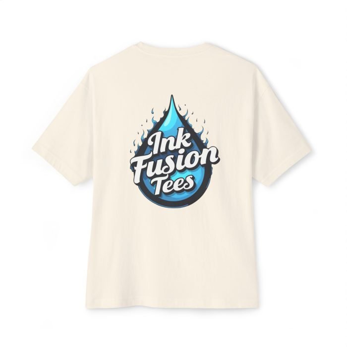 Unisex Oversized Boxy Tee - Trendy Graphic Tee with Ink Fusion Design - Image 14