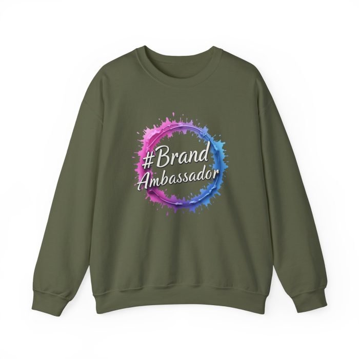 #Brand Ambassador Unisex Crewneck Sweatshirt - Cozy Blend for Everyday Style