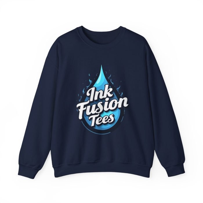 Ink Fusion Logo Crewneck Sweatshirt - Comfortable Unisex Style - Image 20
