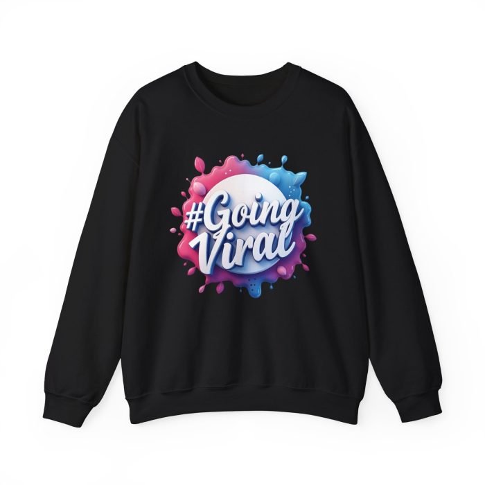#GoingViral Unisex Heavy Blend™ Crewneck Sweatshirt - Trendy & Comfortable - Image 10