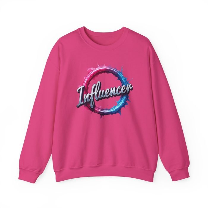 #Influencer Crewneck Sweatshirt | Trendy Unisex Heavy Blend - Image 24