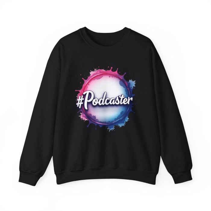 #Podcaster Unisex Heavy Blend™ Crewneck Sweatshirt - Perfect Gift for Podcast Lovers - Image 10