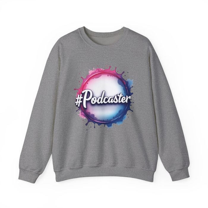 #Podcaster Unisex Heavy Blend™ Crewneck Sweatshirt - Perfect Gift for Podcast Lovers - Image 14