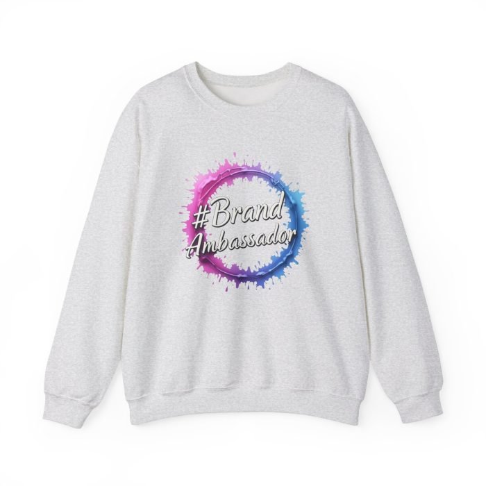 #Brand Ambassador Unisex Crewneck Sweatshirt - Cozy Blend for Everyday Style - Image 8
