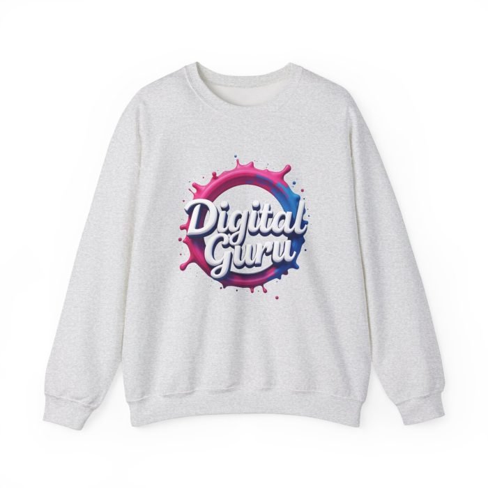 #Digital Guru Unisex Crewneck Sweatshirt - Cozy and Stylish for Creative Minds - Image 8