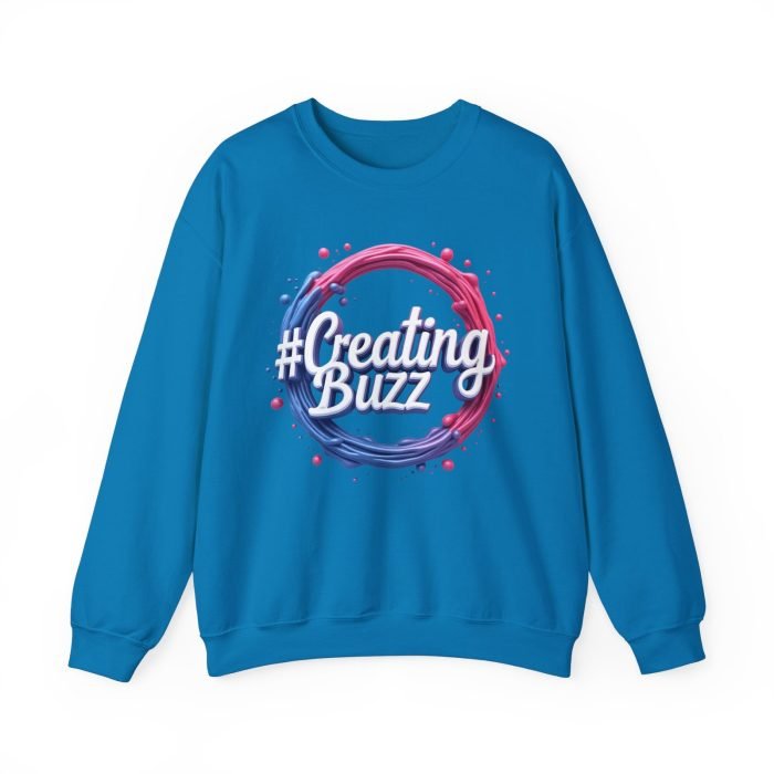 #Creating Buzz Crewneck Sweatshirt | Unisex Heavy Blend™