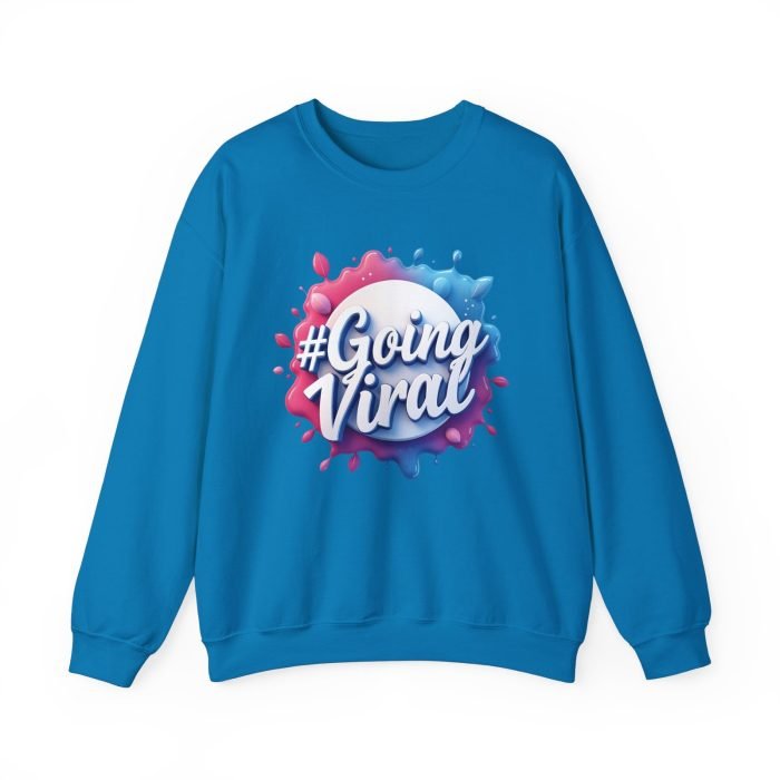 #GoingViral Unisex Heavy Blend™ Crewneck Sweatshirt - Trendy & Comfortable - Image 20