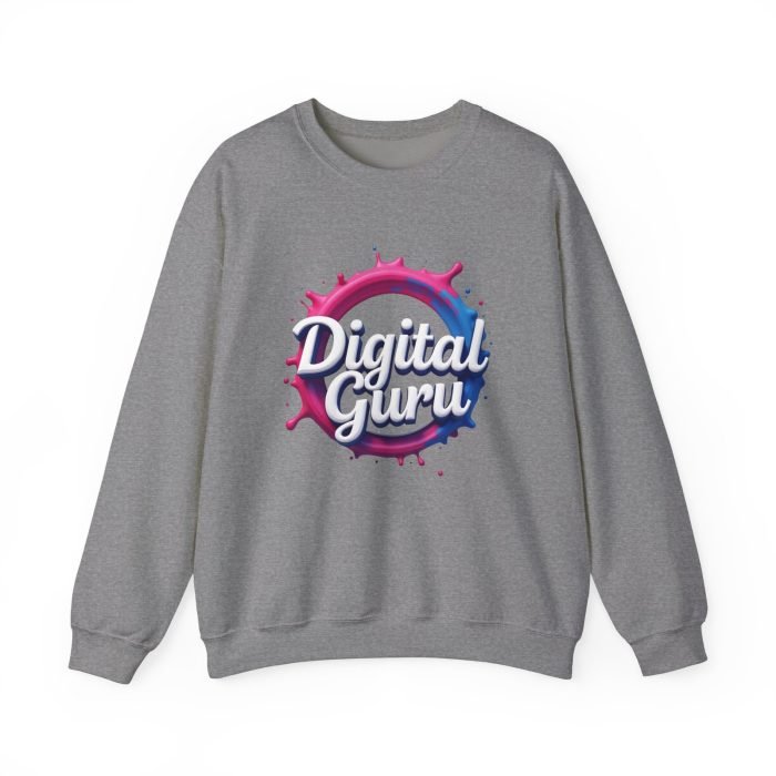 #Digital Guru Unisex Crewneck Sweatshirt - Cozy and Stylish for Creative Minds - Image 16