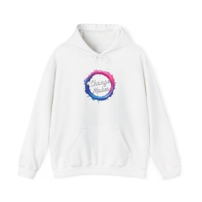 #Change Maker Unisex Heavy Blend™ Hooded Sweatshirt - Image 6