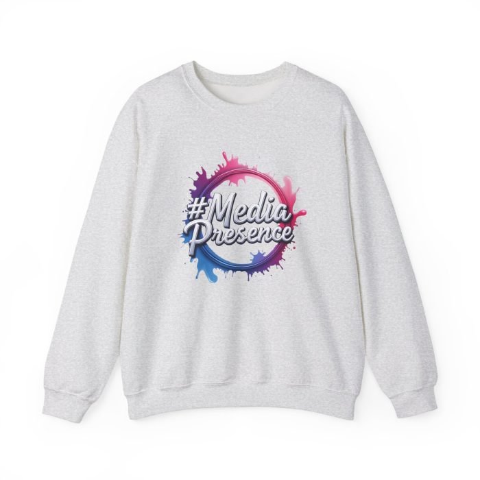 #MediaPresence Unisex Heavy Blend™ Crewneck Sweatshirt - Stylish Comfort for Content Creators - Image 8