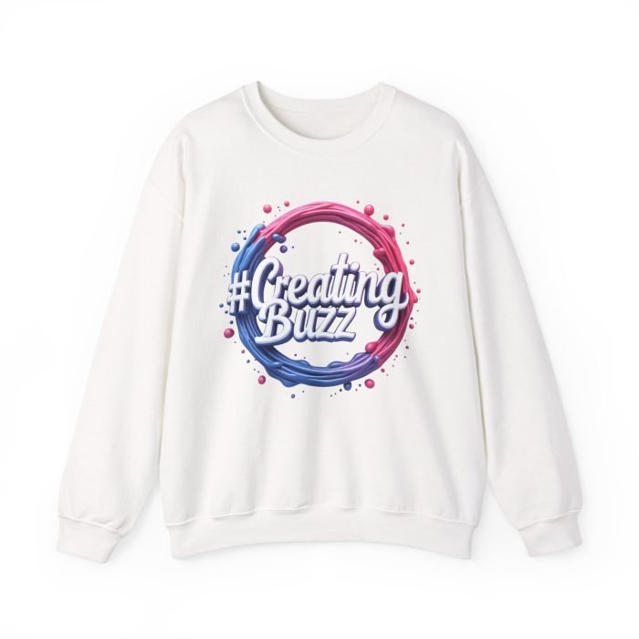 #Creating Buzz Crewneck Sweatshirt | Unisex Heavy Blend™ - Image 6