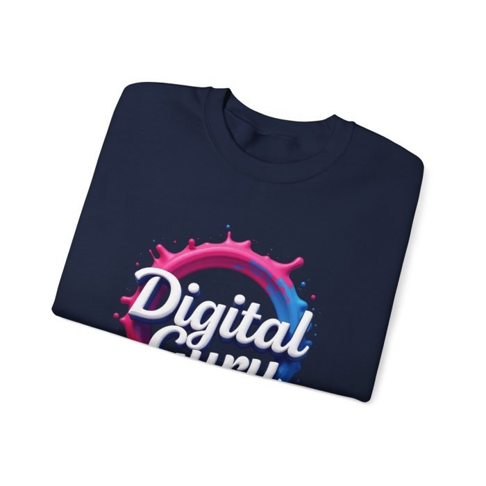#Digital Guru Unisex Crewneck Sweatshirt - Cozy and Stylish for Creative Minds - Image 3