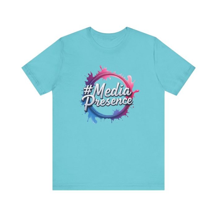 #MediaPresence Unisex Jersey Tee - Trendy Short Sleeve Shirt for Social Media Enthusiasts - Image 19