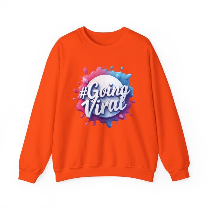 #GoingViral Unisex Heavy Blend™ Crewneck Sweatshirt - Trendy & Comfortable - Image 12