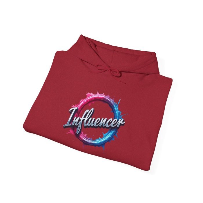 #Influencer Themed Unisex Heavy Blend Hoodie - Image 3