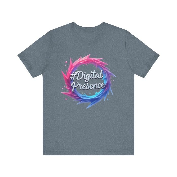 #DigitalPresence Unisex Short Sleeve Tee - Trendy & Comfortable Graphic T-Shirt - Image 23