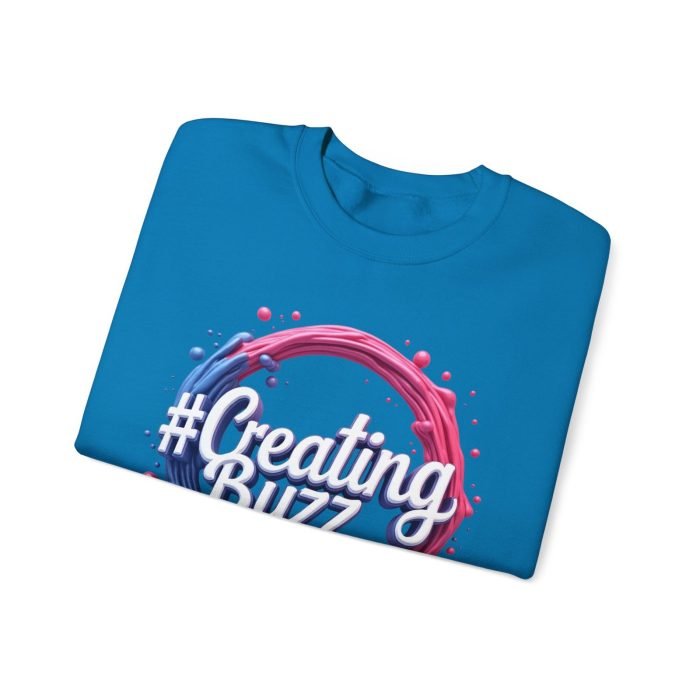 #Creating Buzz Crewneck Sweatshirt | Unisex Heavy Blend™ - Image 3
