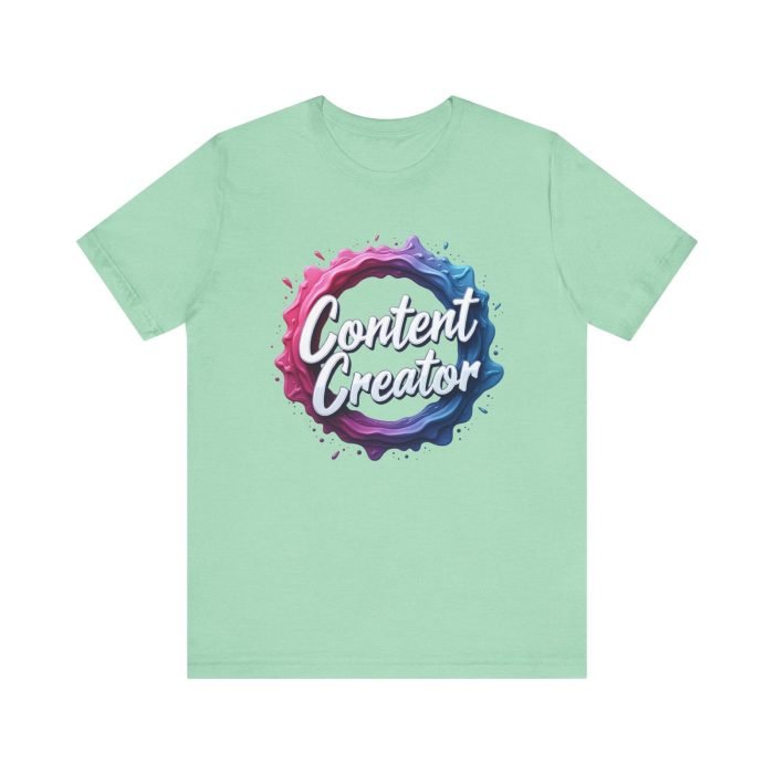 #Content Creator Unisex Tee - Stylish Graphic Shirt for Creators & Influencers - Image 17