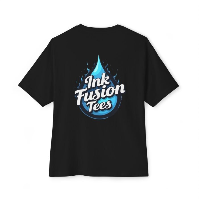 Unisex Oversized Boxy Tee - Trendy Graphic Tee with Ink Fusion Design - Image 10