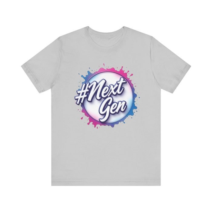 #NextGen Unisex Jersey Tee - Youthful Vibe for Everyday Comfort - Image 9