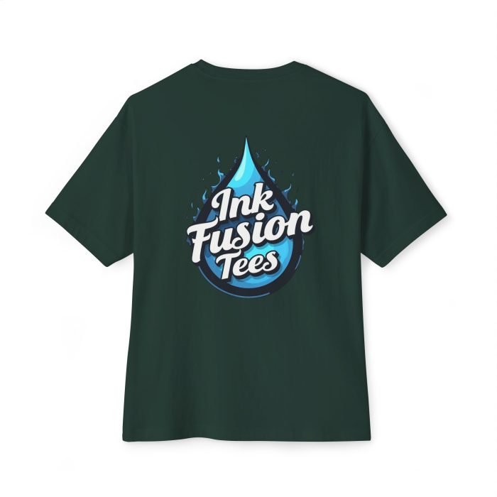 Unisex Oversized Boxy Tee - Trendy Graphic Tee with Ink Fusion Design - Image 26