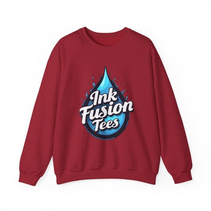 Ink Fusion Logo Crewneck Sweatshirt - Comfortable Unisex Style - Image 26