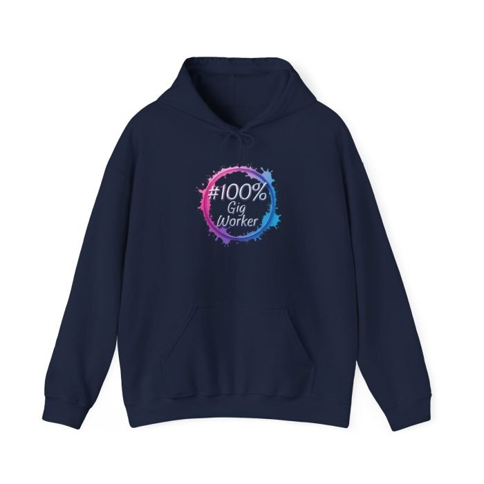 #100% Gig Worker Unisex Hoodie - Comfortable Heavy Blend Sweatshirt for Freelancers and Gig Economy Enthusiasts - Image 18