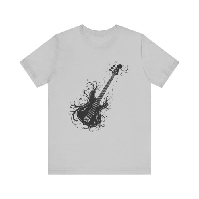 Cool Music Guitar Lover Rock and Roll Vibes Unisex Tee - Casual Concert Wear, Youthful Graphic Tee, Unique Band Shirt - Image 8