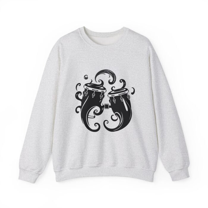 Bongo Drums Unisex Sweatshirt - Cozy Gift, Perfect for Parties, Custom Design, Trending Apparel - Image 8