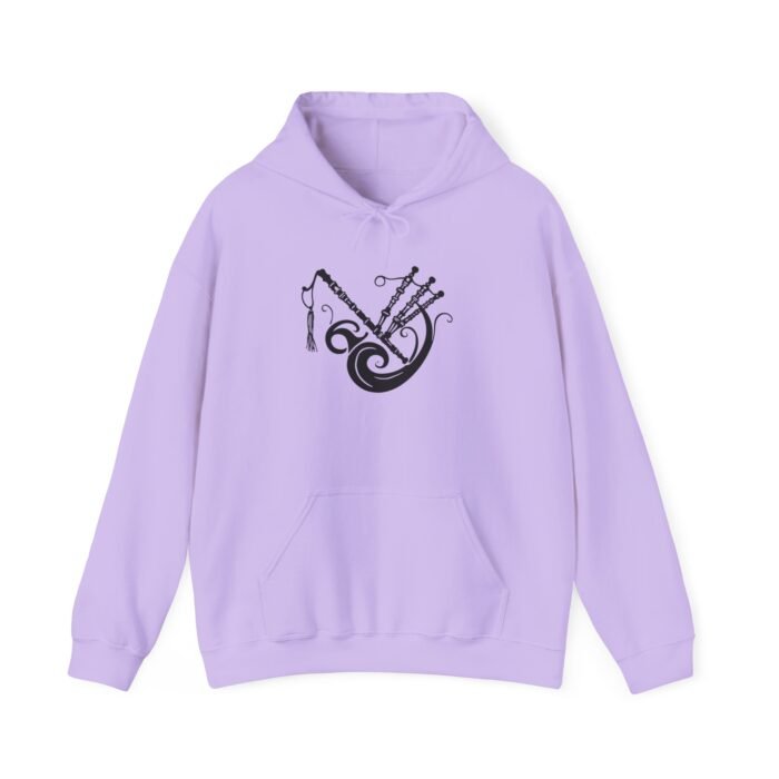 Musical Vibes Bagpipes Hooded Sweatshirt - Cozy Unisex Hoodie, Music Lover Gift, Unique Graphic Design, Perfect for Celebrations, Warm and Stylish - Image 20