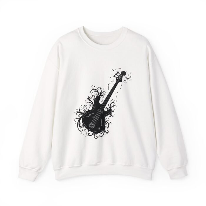 Rockin' Electric Guitar Sweatshirt - Music Lover Gift, Unisex Crewneck, Casual Wear, Concert Apparel, Gift for Him/Her - Image 6