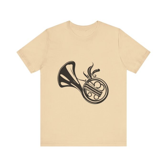 Musical French Horn Tees for Music Lovers, Perfect for Concerts, Gifts for Musicians, Casual Wear, Unique Graphic T-Shirts - Image 14