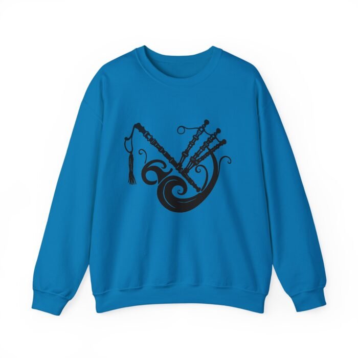 Bagpipes Inspired Unisex Crewneck Sweatshirt | Music Lover Gift, Cozy Sweatshirt, Perfect for Festivals, Casual Wear - Image 18