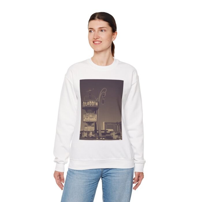Vintage Aladdin Sweatshirt - Cozy Crewneck for Retro Lovers, Perfect Gift for Movie Buffs, Casual Wear, Unisex Apparel - Image 3