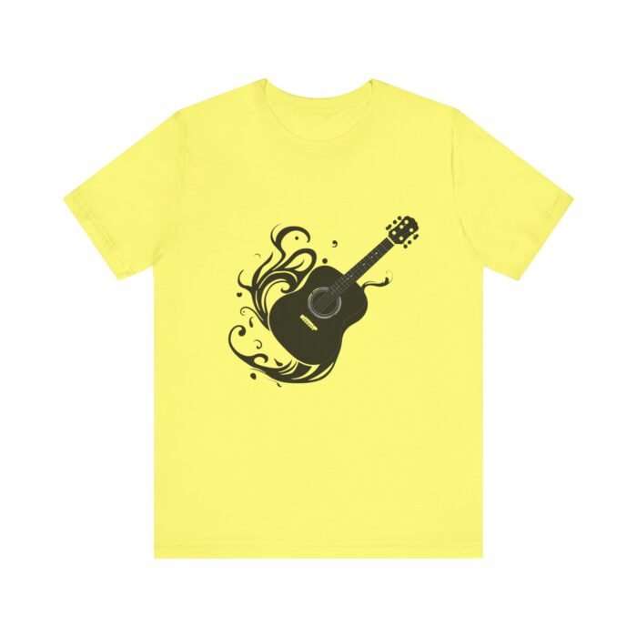 Acoustic Guitar Flow Unisex Tee - Perfect for Musicians, Music Lovers, Concertgoers | Gifts for Birthdays, Holidays, Music Festivals - Image 18