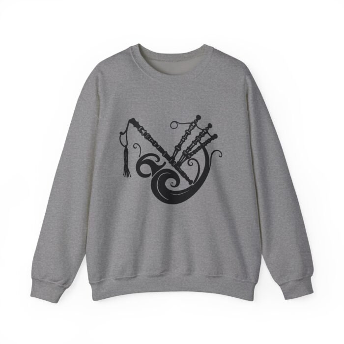 Bagpipes Inspired Unisex Crewneck Sweatshirt | Music Lover Gift, Cozy Sweatshirt, Perfect for Festivals, Casual Wear - Image 16