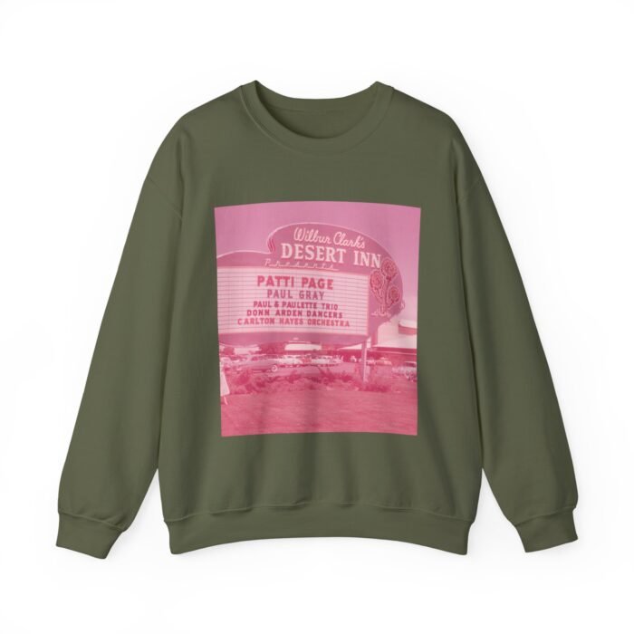 Desert Inn Vintage Crewneck Sweatshirt | Retro Travel Fashion, Cozy Lounge Wear, Gift for Him/Her, Perfect for Holiday & Casual Style - Image 11