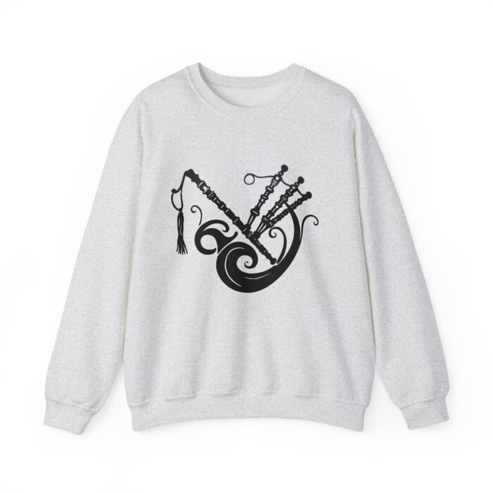 Bagpipes Inspired Unisex Crewneck Sweatshirt | Music Lover Gift, Cozy Sweatshirt, Perfect for Festivals, Casual Wear