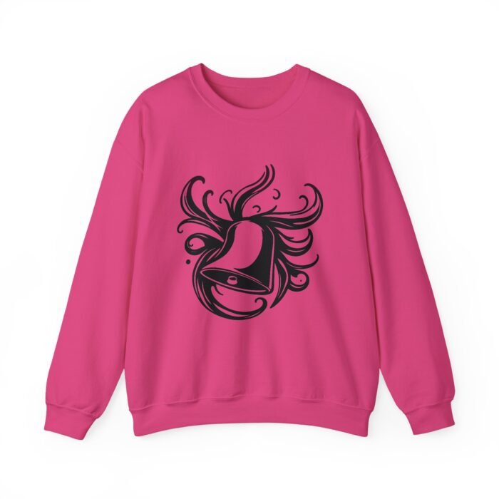 Artistic Music Bell Crewneck Sweatshirt - Cozy Unisex Pullover, Casual Wear, Gift for Art Lovers, Fall Fashion, Lightweight Sweatshirt - Image 24